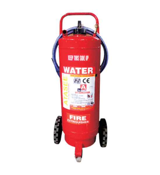 Trolly Mounted fire Extinguisher